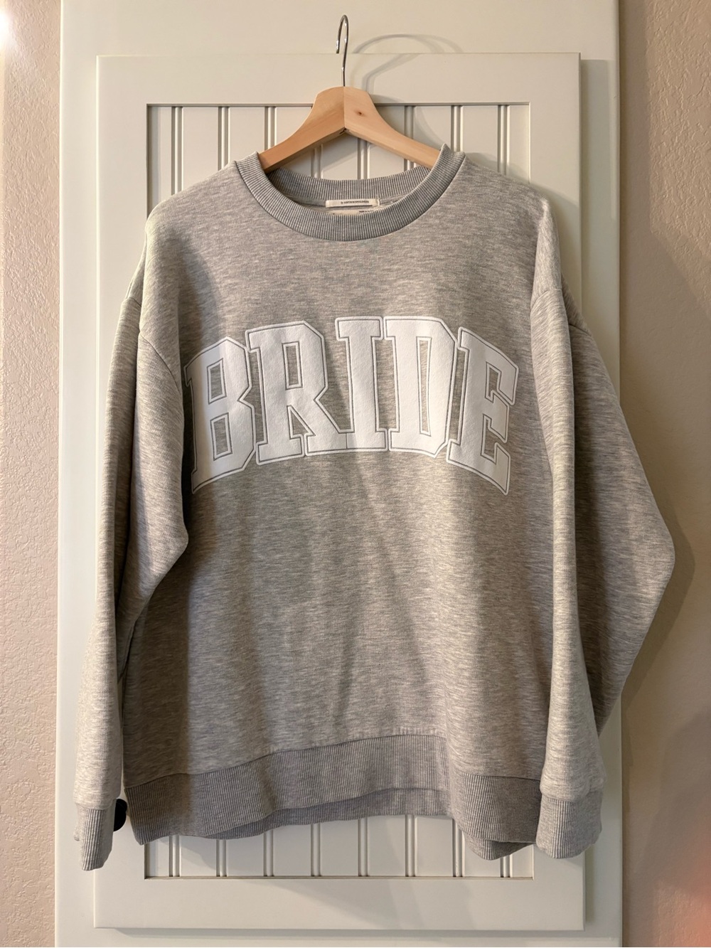 Bride Grey Crewneck Sweatshirt - Women's Pullover